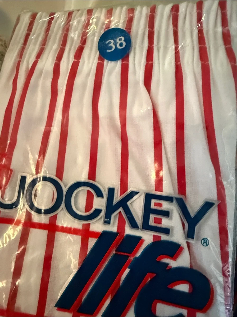 Jockey Men’s Boxers - all 7 brand new Black, Gray, White, Red Stripes